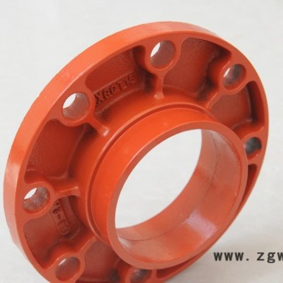 【迪凯品牌】沟槽单片法兰 刚性卡箍 转换法兰 阴阳口型挠性接头