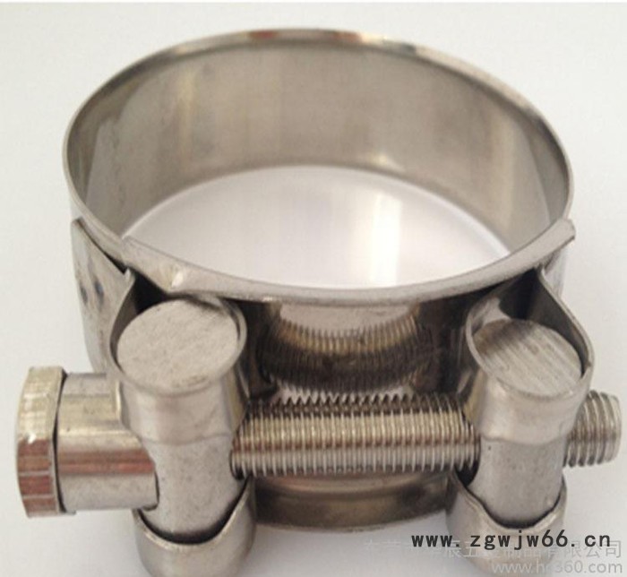 直销 卡箍不锈钢强力201半钢抱箍规格型号抛光产地货源特价图3