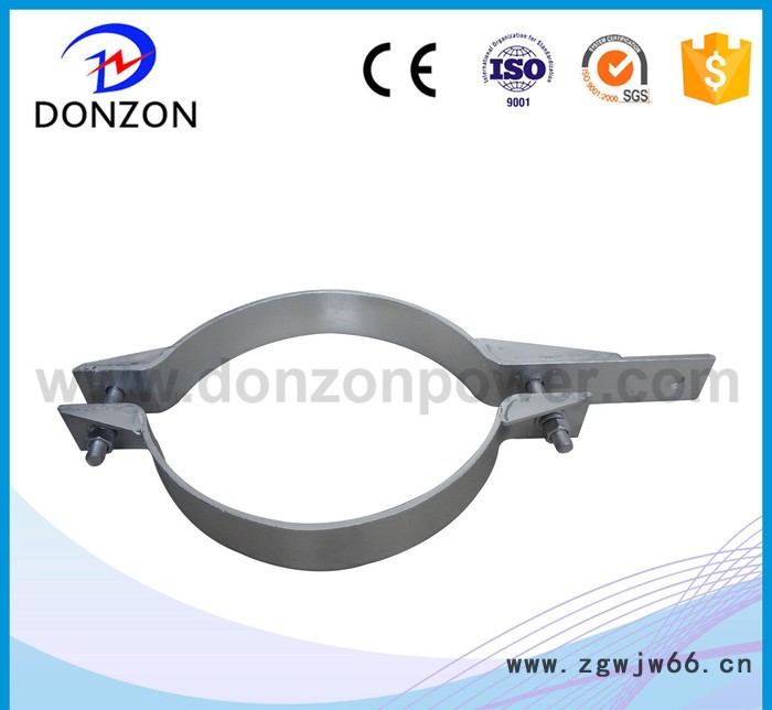 东众通信专业生产：通信线路铁件，单吊线抱箍图3