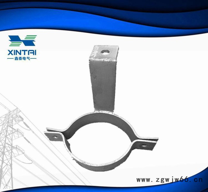 干封抱箍 中相抱箍 U型/单凸/双凸抱箍  上杆抱箍 托箍图3