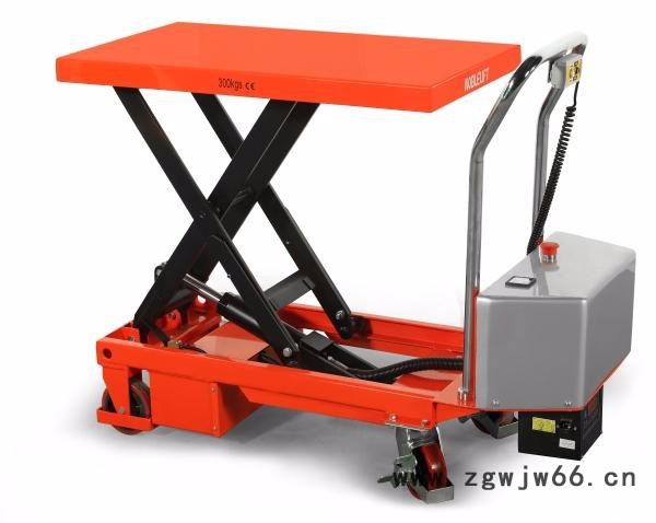 福缘 电动液压平台 移动式平台车 脚踏液压升降平台车 滚珠液压平台车图3