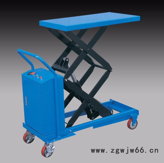 福缘 电动液压平台 移动式平台车 脚踏液压升降平台车 滚珠液压平台车图2