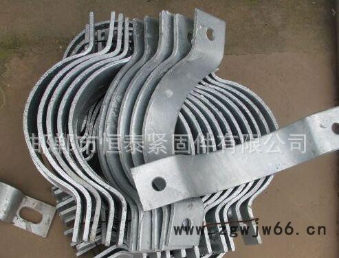 现货直销U型抱箍 卡管抱箍 永年恒泰热镀锌UT电力产品专用图2