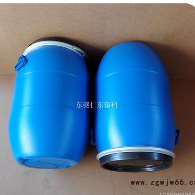 大口桶现货 带铁箍化工桶60l 抱箍桶