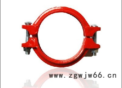 供应  利民  齐全各种型号沟槽管件卡箍钢卡图2