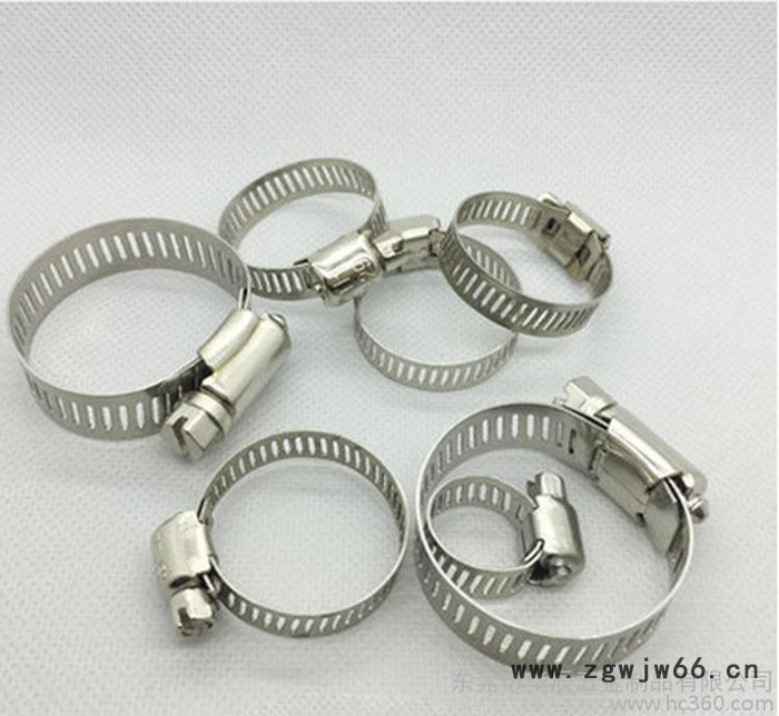 抱箍生产直销 201不锈钢喉箍强力卡箍抱箍抛光美式非标现货图2