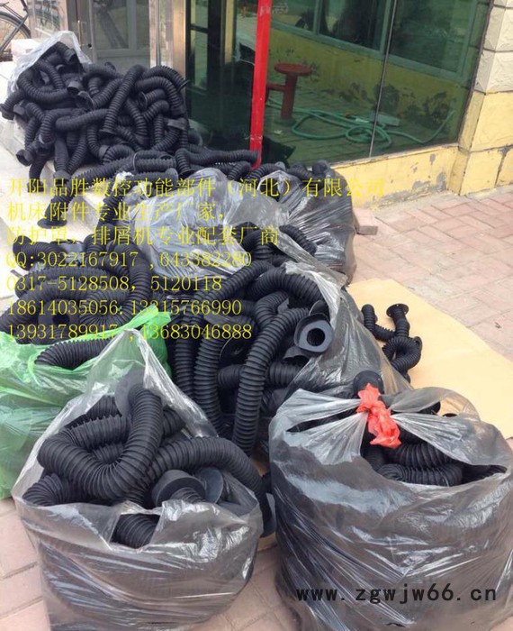 制作无锡滚珠丝杠丝杆伸缩防护罩油缸防尘套气缸护罩图3