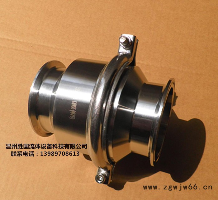 304不锈钢快装止回阀  卫生级ISO国标食品级 卡箍式逆止阀单向阀图3