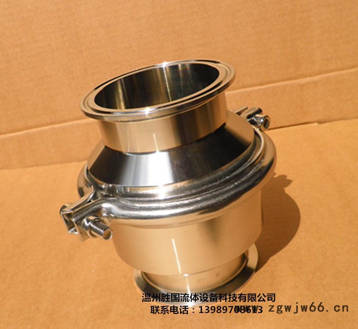 304不锈钢快装止回阀  卫生级ISO国标食品级 卡箍式逆止阀单向阀图2