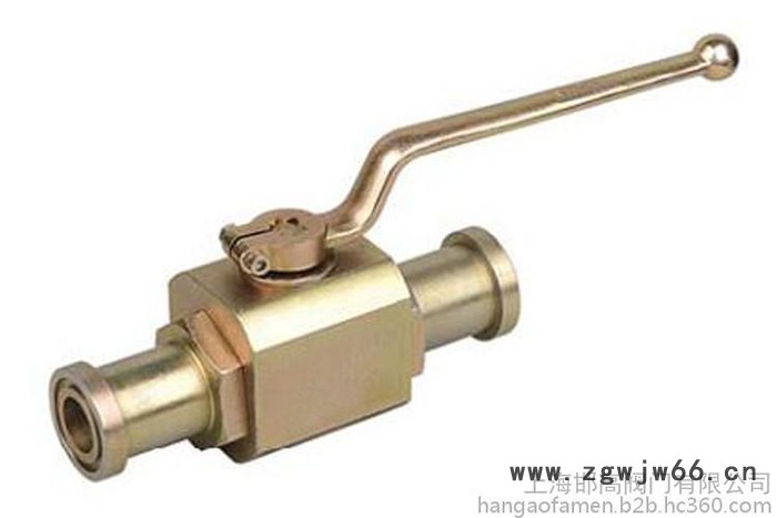 上海邯高阀门有限公司、SAE16P、 SAE法兰高压卡箍球阀图2