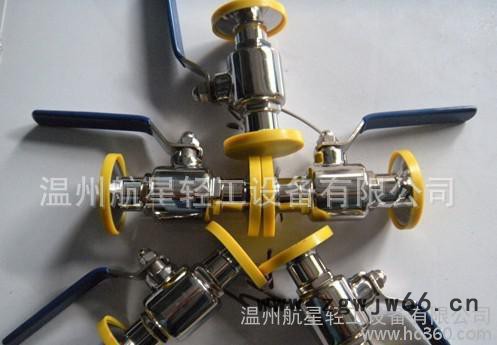 卫生级快装球阀，卡箍式球阀 快开球阀，快卡球阀图3