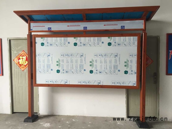 双面旗杆|电线杆抱箍道旗定做图4