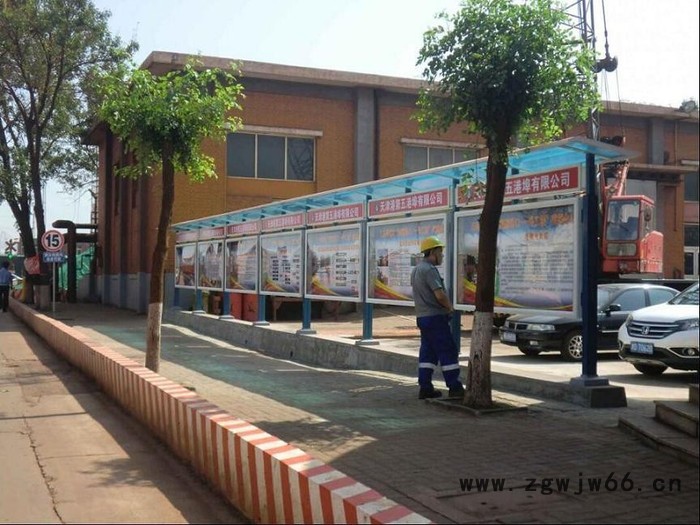 双面旗杆|电线杆抱箍道旗定做图7