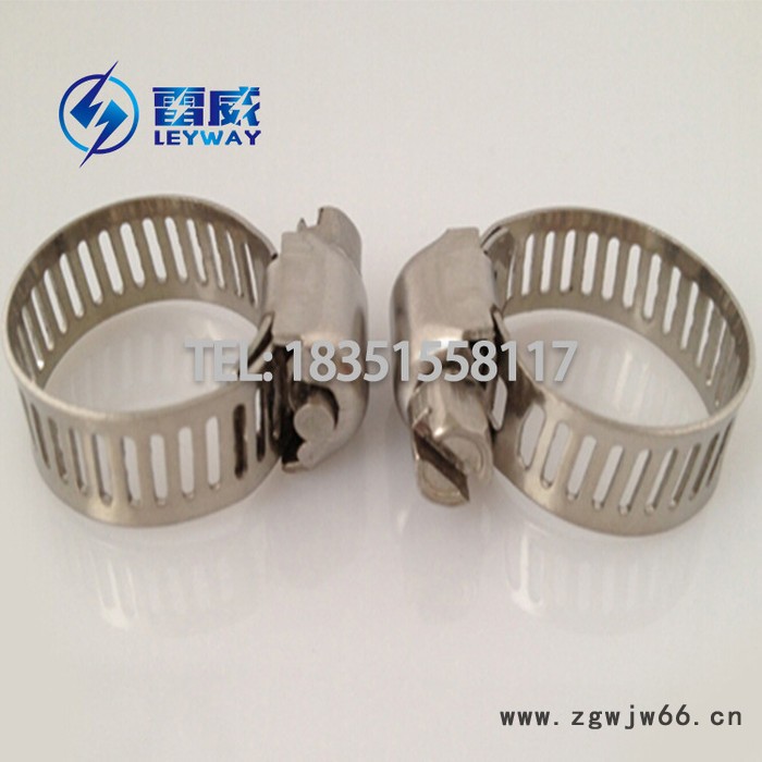 厂家批发美式不锈钢喉箍 201304卡箍管卡电力通信抱箍煤气管箍 通用形卡箍 防水12mm不锈钢喉箍 水管汽车配件304图7