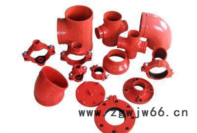 沟槽管件,三通四通,卡箍,法兰,弯头,机三,机四图2