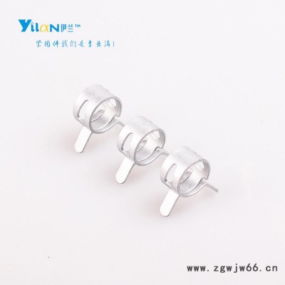 YILAN/伊兰Q673B全规格弹性卡箍水管卡子镀锌抱箍