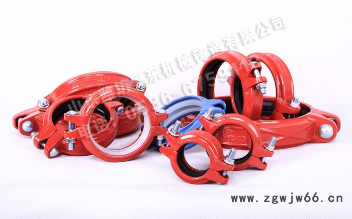 沟槽管件 供应 昊东牌沟槽管件165型 钢卡 挠卡 卡箍 质量保证致电151-5363-3702图2