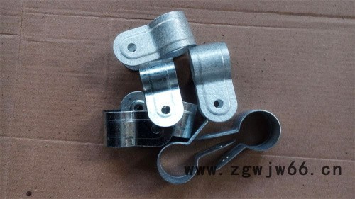 祥岗蔬菜大棚/温室大棚/园艺大棚骨架/大棚配件/热镀锌 夹箍/抱箍 老孟大棚配件图3