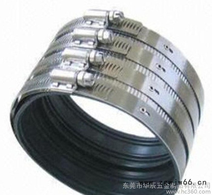 直销 304不锈钢管束卡箍半钢抛光品质款6寸8寸12寸非标定图2