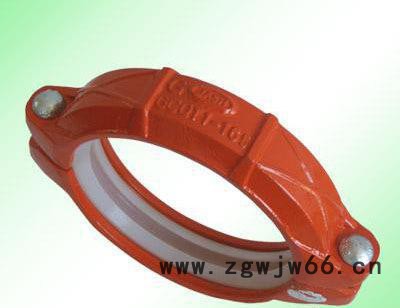 【直销】沟槽管件卡箍 沟槽卡箍消防管件沟槽式连接件3c产品