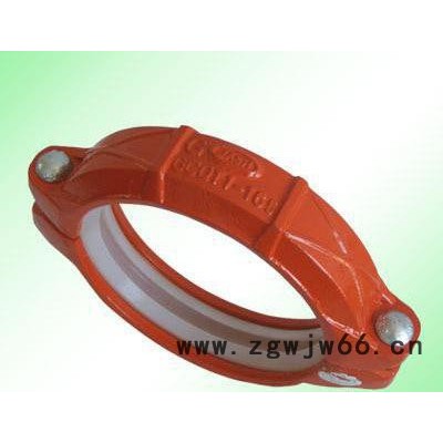 【直销】沟槽管件卡箍 沟槽卡箍消防管件沟槽式连接件3c产品