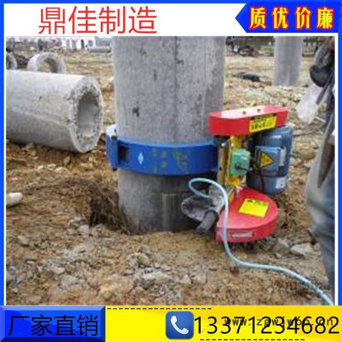 鼎佳卡箍式切桩机  方桩头切桩机​图2