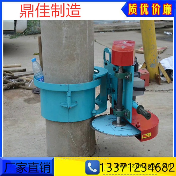鼎佳卡箍式切桩机  方桩头切桩机​图4