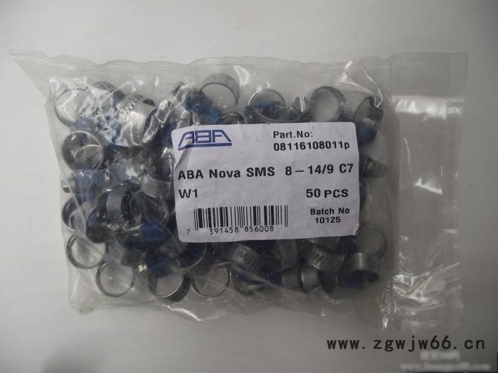 [原装] 瑞典ABA卡箍 抱箍 喉箍 (不锈钢S40 306、蓝带S20）图3