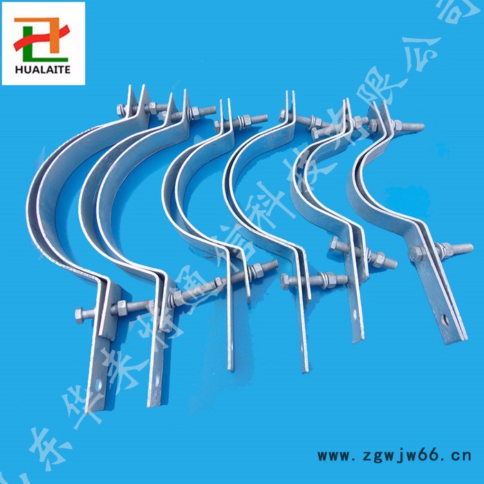 水泥杆用抱箍BG型号单长尾双长尾短尾电线杆紧固夹具华来特**产品光缆金具图7