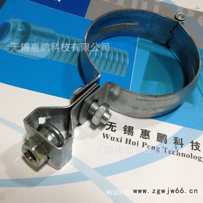 镀锌灯笼吊卡 ，灯笼抱箍， 灯笼抱卡 ，灯笼管卡， 金属吊卡图3