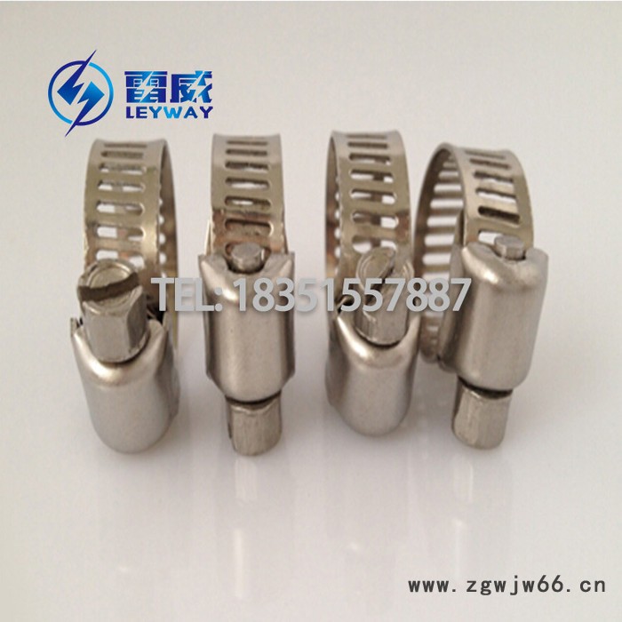 供应不锈钢系类喉箍 美式喉箍 卡箍 通风管抱箍 201/304/316全钢图2