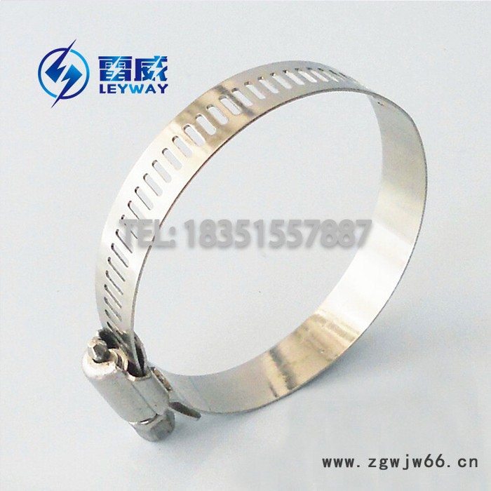 供应不锈钢系类喉箍 美式喉箍 卡箍 通风管抱箍 201/304/316全钢图7
