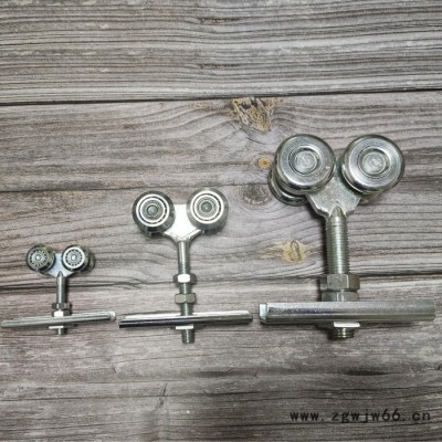 浙江工厂镀锌两轮四轮轴承滚珠轨道吊轮