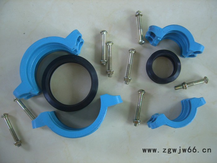 供应绪强GB5135.11-2006沟槽式管卡/卡箍/快速管接头图3