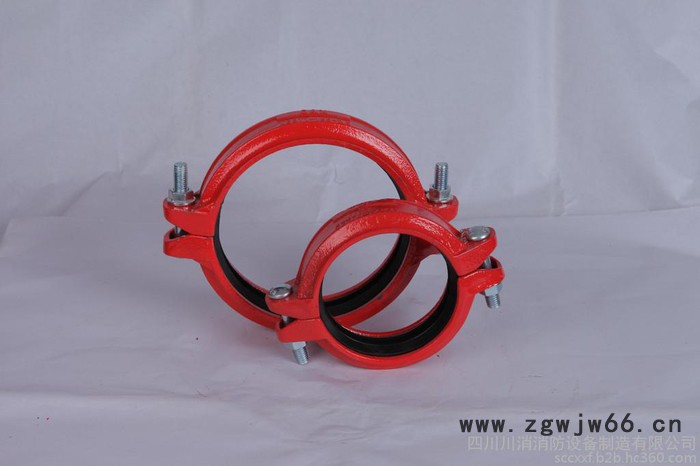 潍坊谦祥DN65 80 100 125 200 250 300 卡箍图2