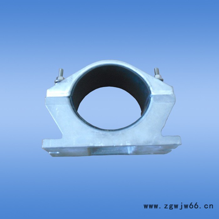 厂家南团直销铝合金电缆固定夹 35-50单芯电缆抱箍 JGHD电缆夹具 高压电力金具 砂型铸造铝合金加工 铝合金电缆夹具图2