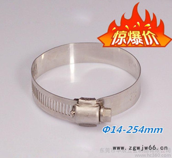 抱箍生产直销 201卡箍不锈钢管道抱箍卡箍抛光大美式产地货源图2