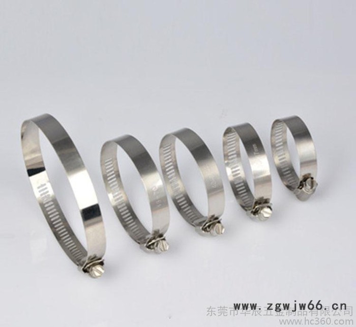抱箍生产直销 201卡箍不锈钢管道抱箍卡箍抛光大美式产地货源图3