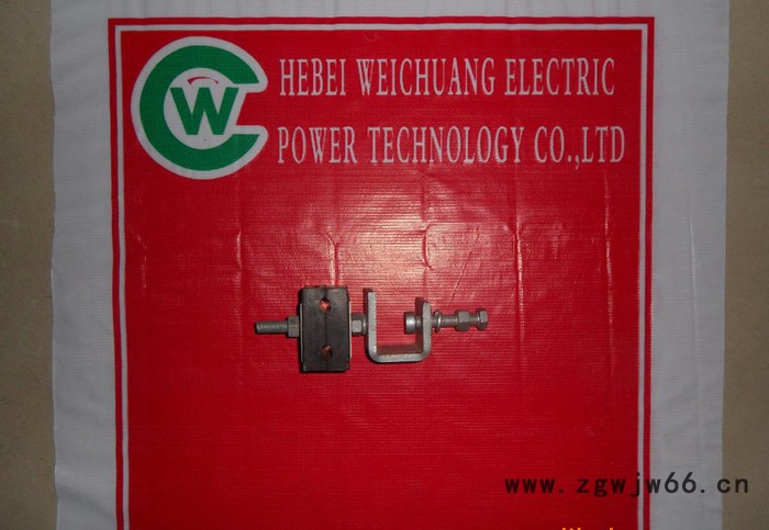 单吊抱箍 双吊抱箍 四线担 余缆架 引下线夹 电力金具图2