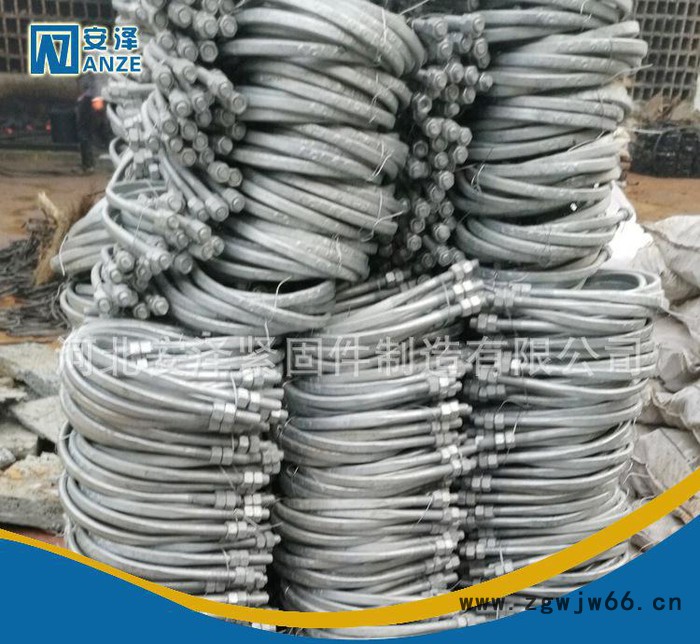 专业生产国标热镀锌U型抱箍电力用U型螺栓规格齐全质量保证图3