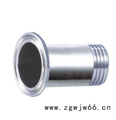 温州市万林机械供应各类不同型号卡箍式丝扣接头图2