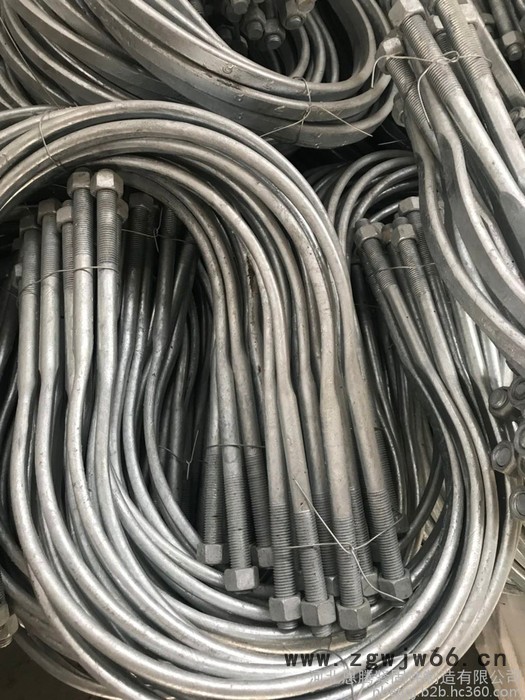 电力专用16x300热镀锌u型抱箍加工厂@恩腾紧固件图3