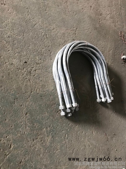 电力专用16x300热镀锌u型抱箍加工厂@恩腾紧固件图2