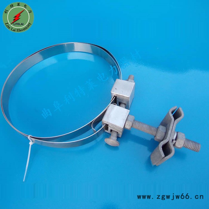 供应杆用引下线夹光缆引下夹具抱箍型引下夹具图6