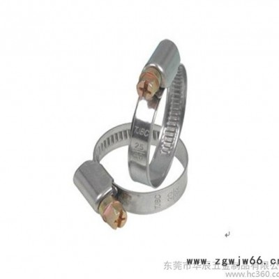 直销 316不锈钢卡箍抱箍规格型号德式定做非标25-125规