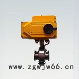 埃克尔D981F-16P电动卫生级级蝶阀  电动卡箍式蝶阀  电动蝶阀图5