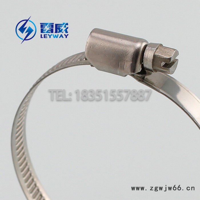 201/304/316 不锈钢德式喉箍全钢 半钢德式卡箍 管道抱箍 管卡 9mm带宽图3