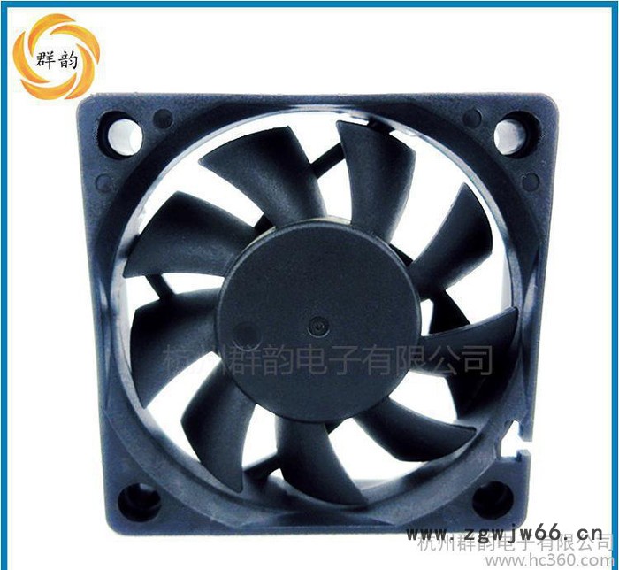 双滚珠直流风扇 噪声低长寿命 直流散热风扇DC6015图2