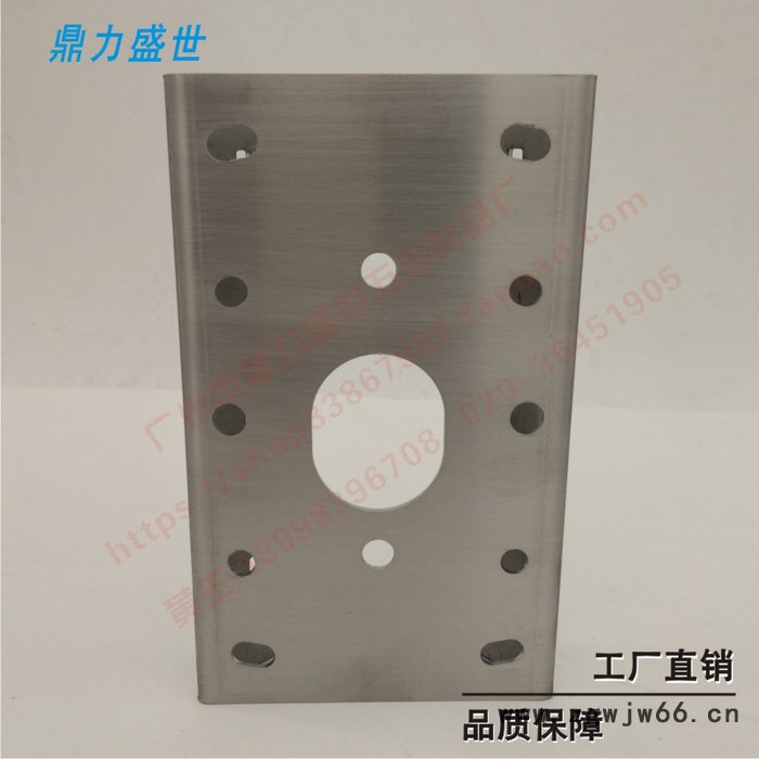 304不锈钢海康球机抱箍支架监控快球抱立柱杆水泥杆加厚强抱箍座图3