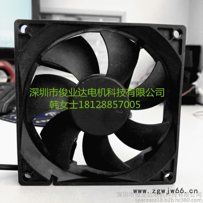 7025散热风扇现货 双滚珠24V 300台 深圳Space Ace厂家直供图2